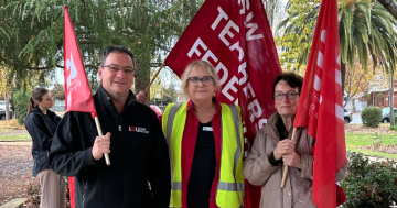 'Ignorant about the harms caused by mental health': Riverina workers protest changes to workers' compensation in Wagga
